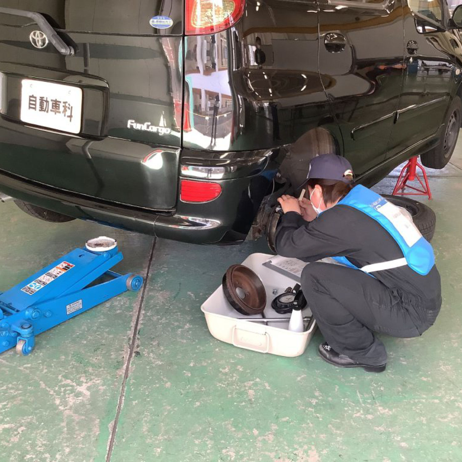 弘前東高等学校自動車研究部の写真